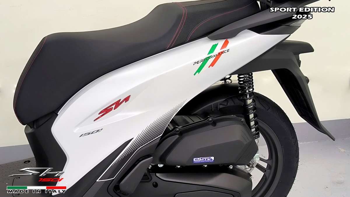 Honda SH150i Sport Edition 2025 Trắng, Made In Italy, Nhập Chính Hãng tại Cà Mau