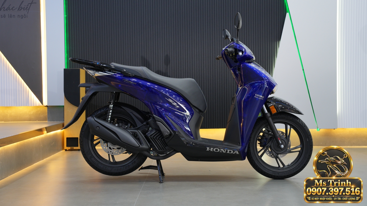 Honda SH150 Vetro Blue 2027 tại Cà Mau - Xanh Sapphire trong suốt, nhập Ý sang trọng