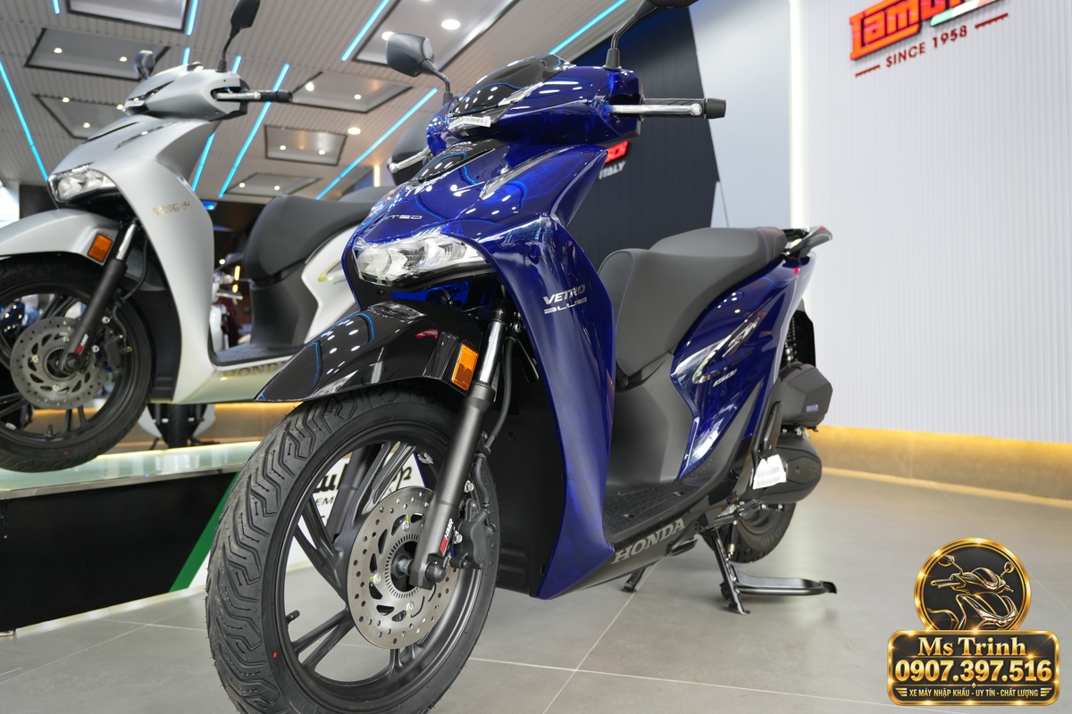 Honda SH150 Vetro Blue 2027 tại Cà Mau - Xanh Sapphire trong suốt, nhập Ý sang trọng