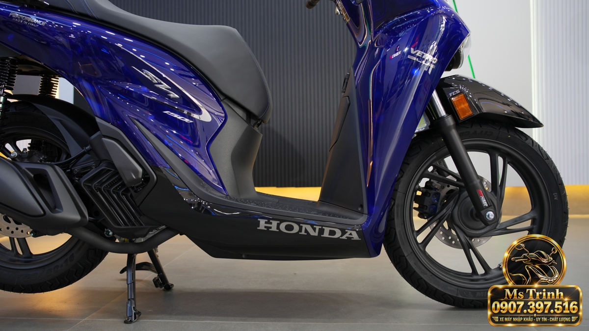 Honda SH150 Vetro Blue 2027 tại Cà Mau - Xanh Sapphire trong suốt, nhập Ý sang trọng