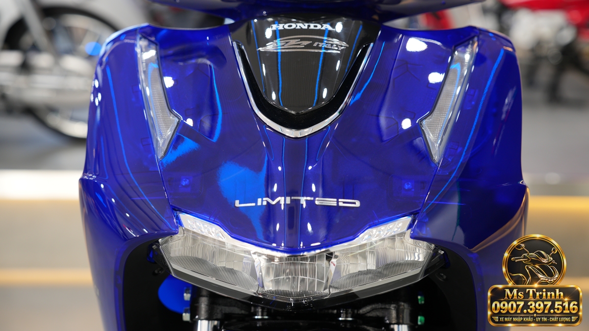 Honda SH150 Vetro Blue 2027 tại Cà Mau - Xanh Sapphire trong suốt, nhập Ý sang trọng