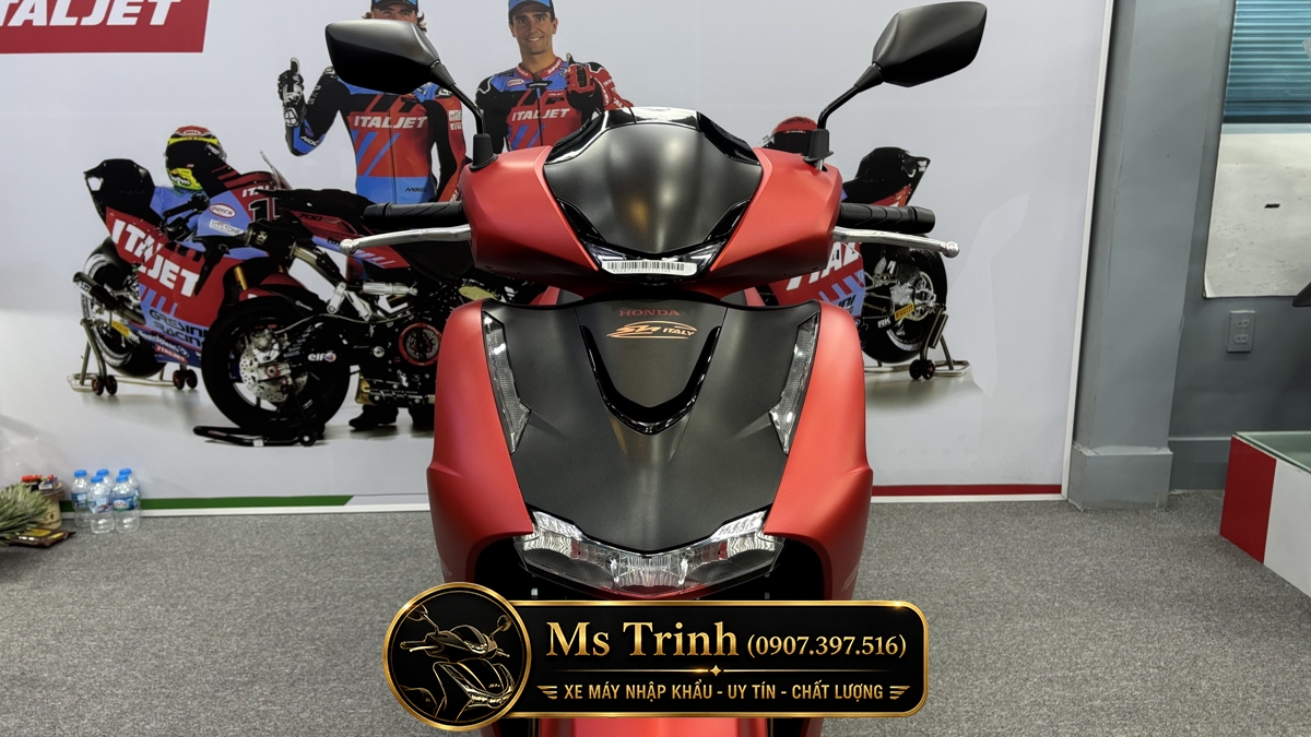 Honda SH150 Ý 2026 màu đỏ Sporty New Concept tại Cà Mau: Giá trị khác biệt của một chiếc SH nhập khẩu