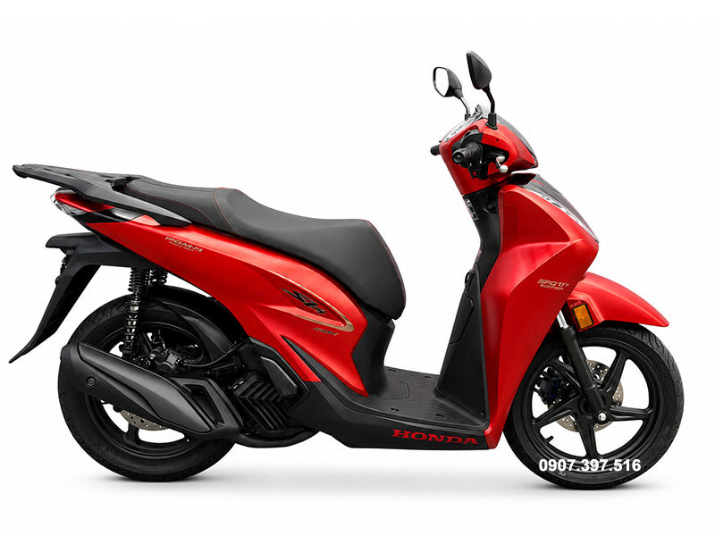Honda SH150 Ý 2026 màu đỏ Sporty New Concept tại Cà Mau: Giá trị khác biệt của một chiếc SH nhập khẩu