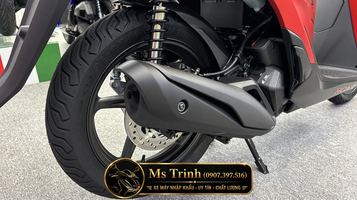 Honda SH150 Ý 2026 màu đỏ Sporty New Concept tại Cà Mau: Giá trị khác biệt của một chiếc SH nhập khẩu