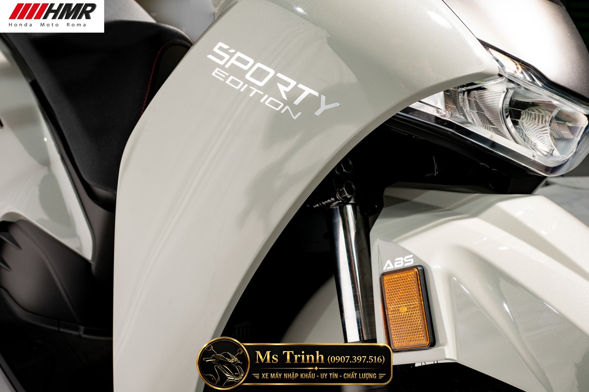 Honda SH350i nhập Ý 2026 tại Cà Mau - SH350i Sporty Trắng Nhám, Xám Bóng Đẳng Cấp Chuẩn Ý