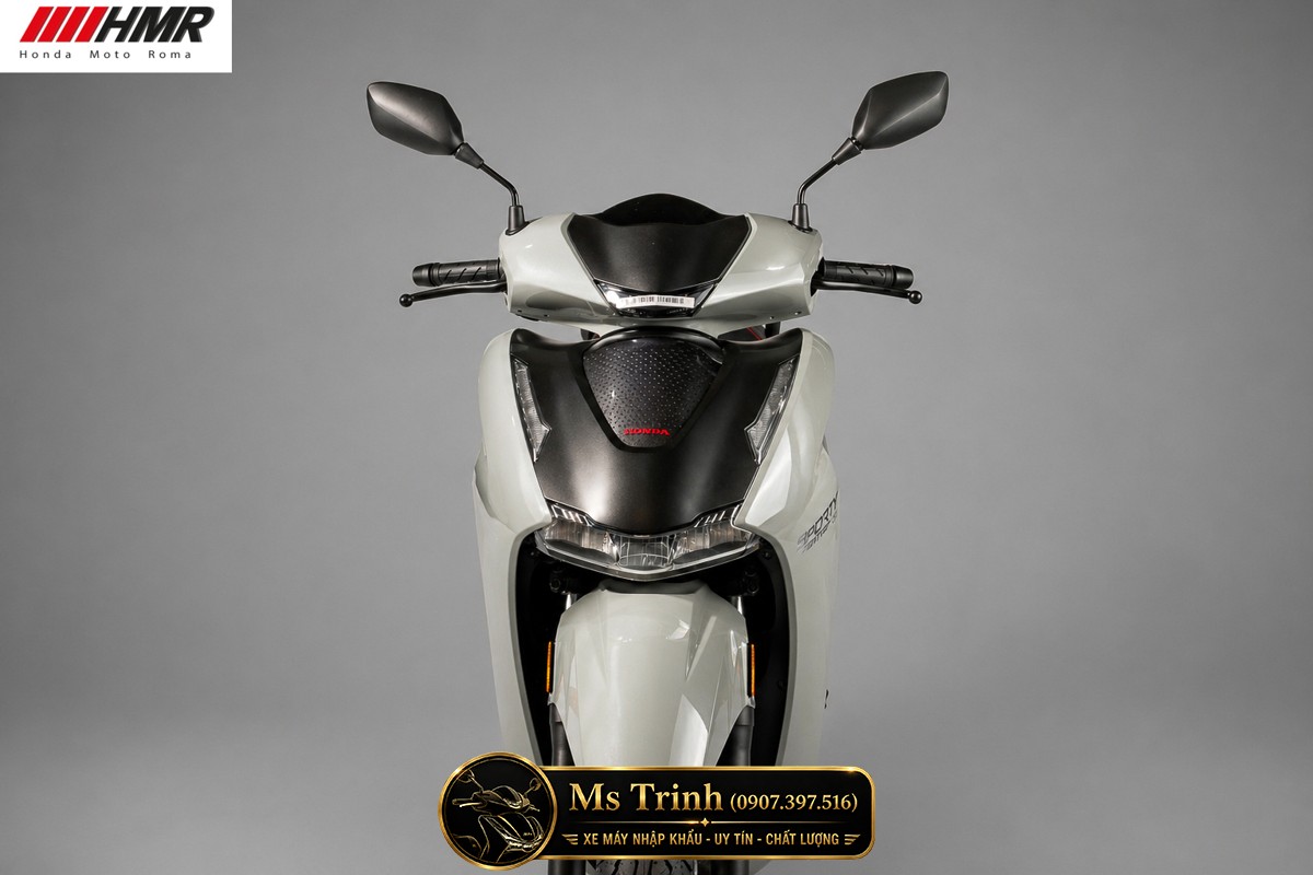 Honda SH350i nhập Ý 2026 tại Cà Mau - SH350i Sporty Trắng Nhám, Xám Bóng Đẳng Cấp Chuẩn Ý