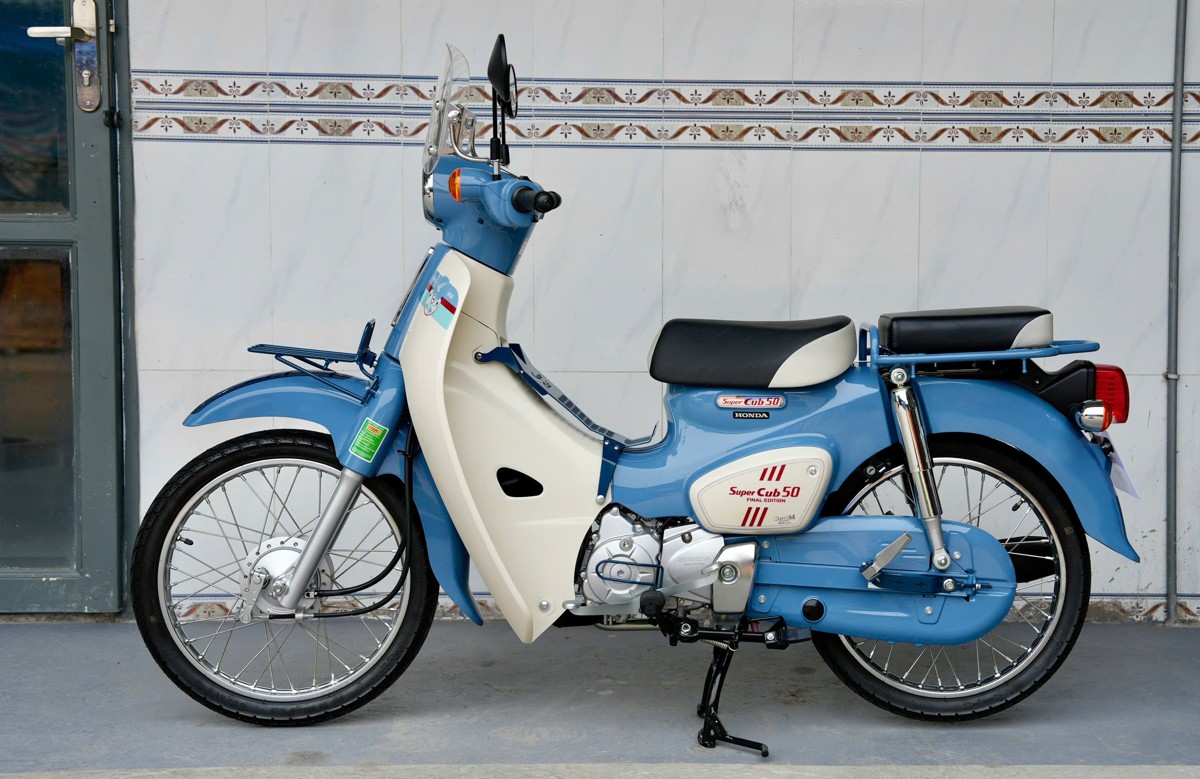 Honda Super Cub 50 Final Edition Custom Japan tại Cà Mau - Phiên bản sưu tầm hiếm