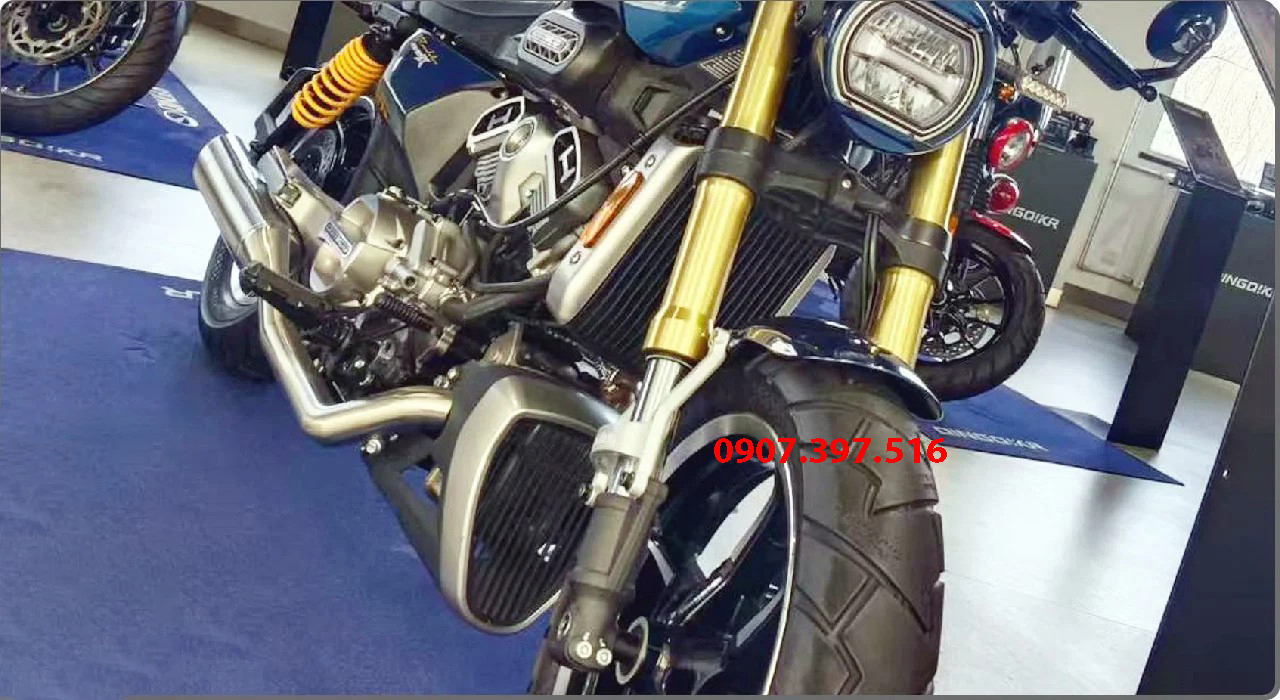 Hyosung GV350X tại Cà Mau - Cruiser 350cc Phong Cách Mỹ Cơ Bắp, Cá Tính