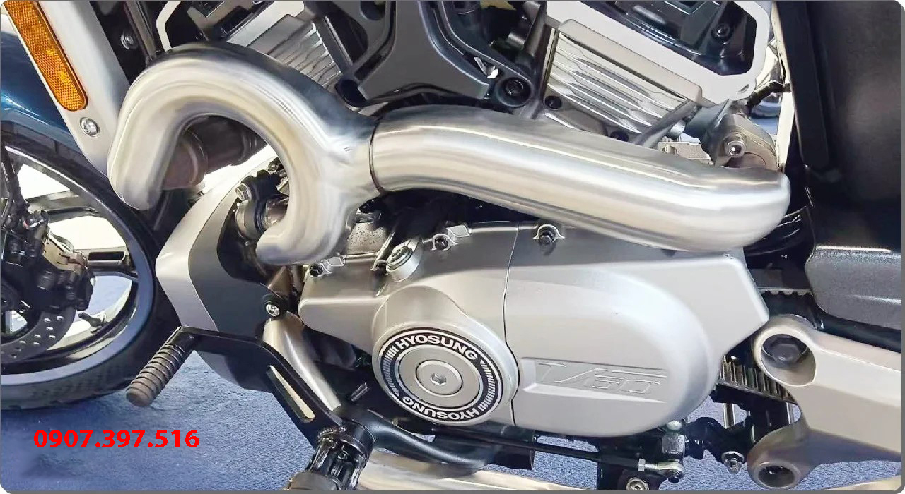 Hyosung GV350X tại Cà Mau - Cruiser 350cc Phong Cách Mỹ Cơ Bắp, Cá Tính