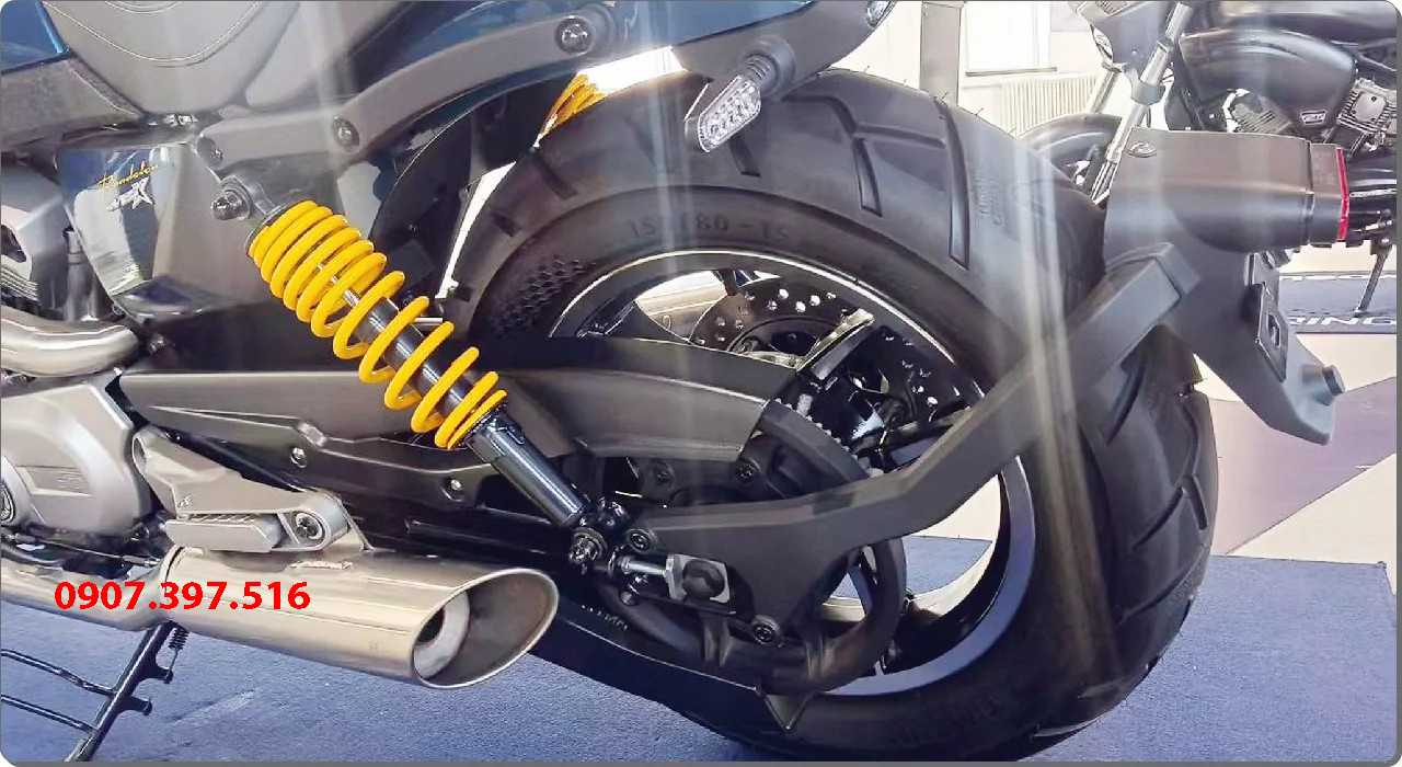 Hyosung GV350X tại Cà Mau - Cruiser 350cc Phong Cách Mỹ Cơ Bắp, Cá Tính