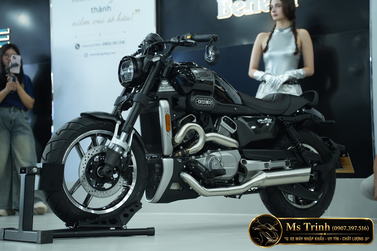 Hyosung GV350X tại Cà Mau - Cruiser 350cc Phong Cách Mỹ Cơ Bắp, Cá Tính