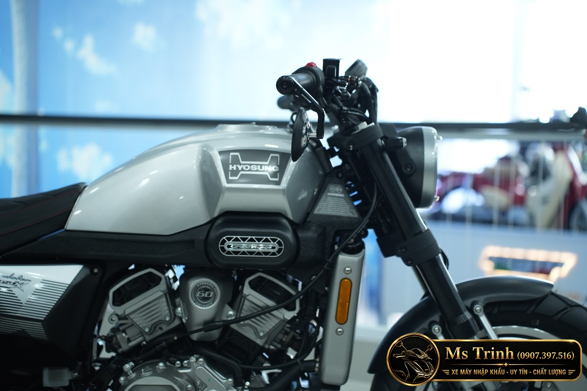 Hyosung GV350X tại Cà Mau - Cruiser 350cc Phong Cách Mỹ Cơ Bắp, Cá Tính