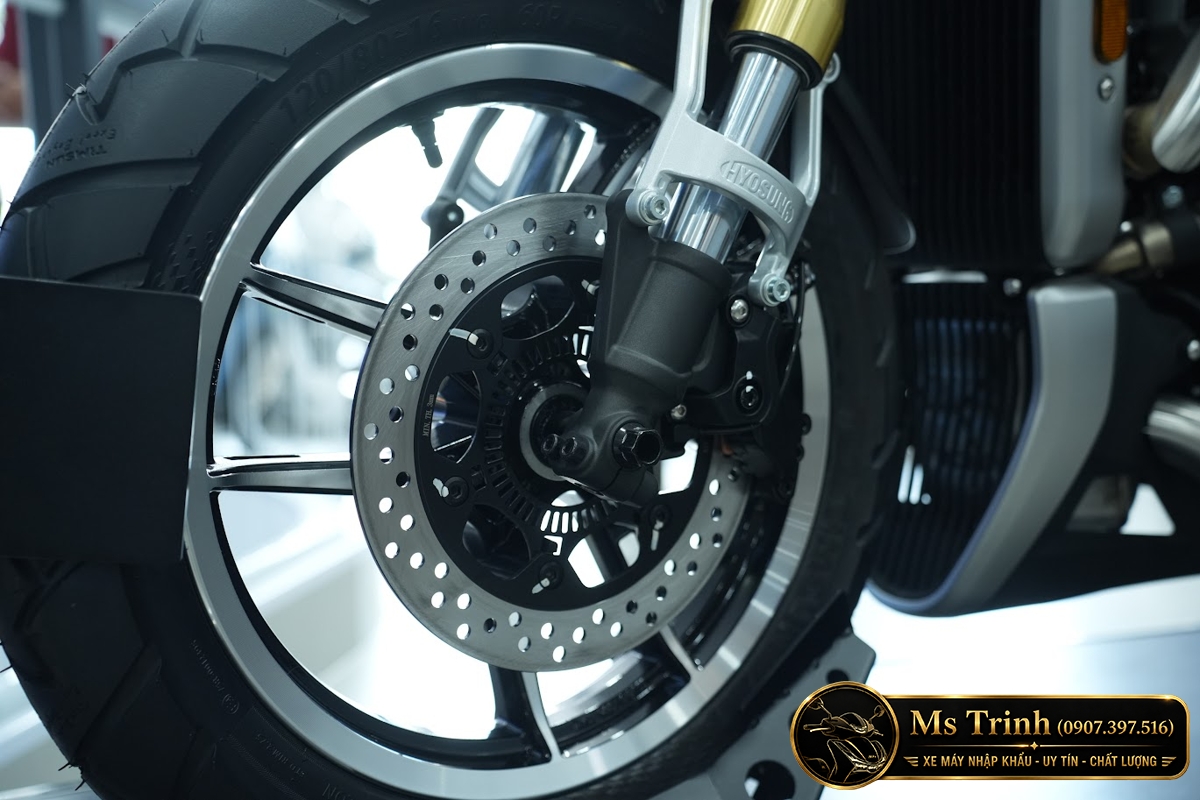 Hyosung GV350X tại Cà Mau - Cruiser 350cc Phong Cách Mỹ Cơ Bắp, Cá Tính