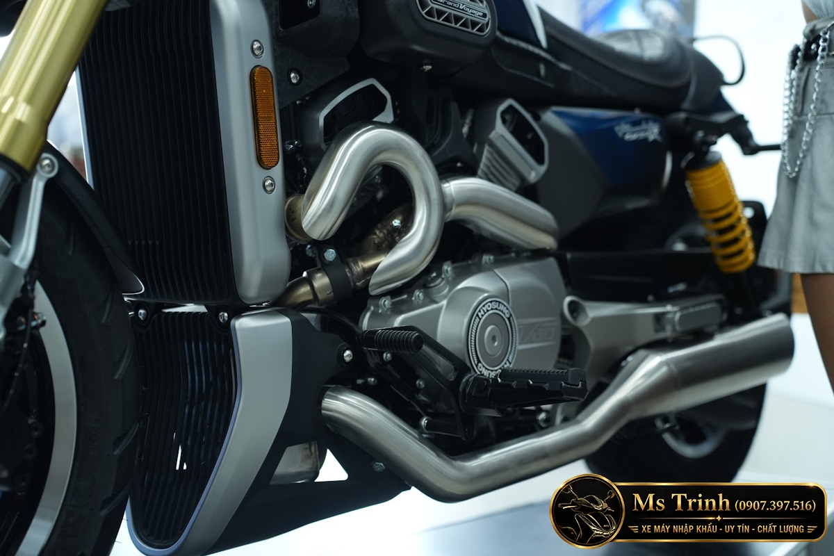 Hyosung GV350X tại Cà Mau - Cruiser 350cc Phong Cách Mỹ Cơ Bắp, Cá Tính