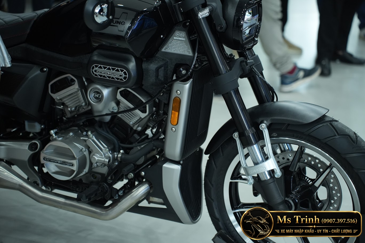 Hyosung GV350X tại Cà Mau - Cruiser 350cc Phong Cách Mỹ Cơ Bắp, Cá Tính
