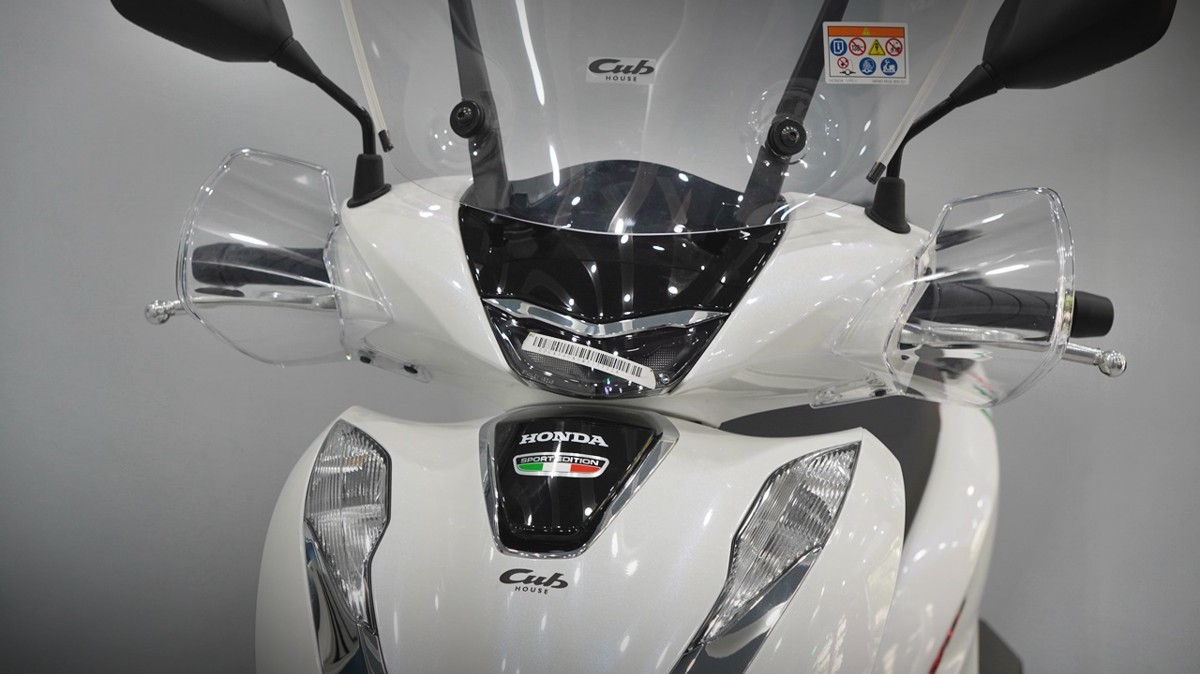 Honda SH150 trắng pha lê nhập Ý 2026 tại Cà Mau - Sport Edition chính ngạch, chuẩn chất Ý