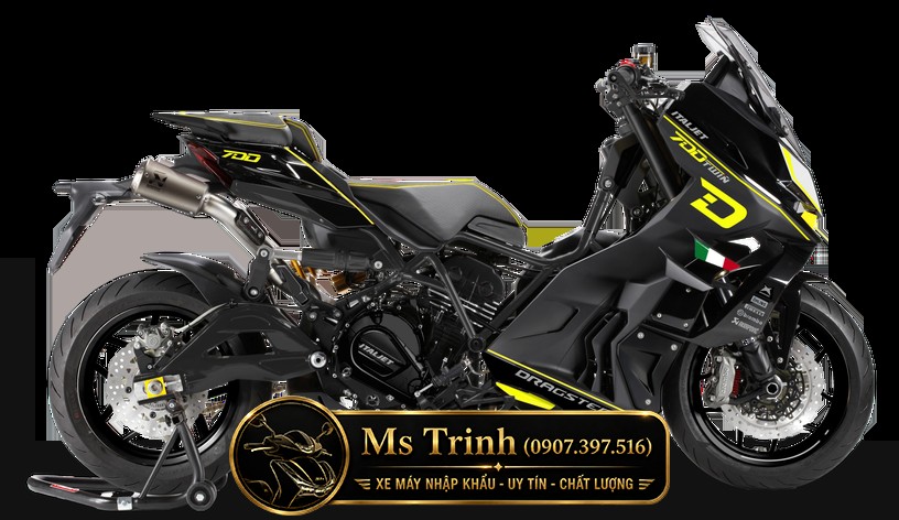 Italjet 700 2026 Tại Cà Mau - Chiến Binh Chỉ 700 Xe Hyper Scooter Cực Hiếm hồ sơ hải quan, nhập chính ngạch
