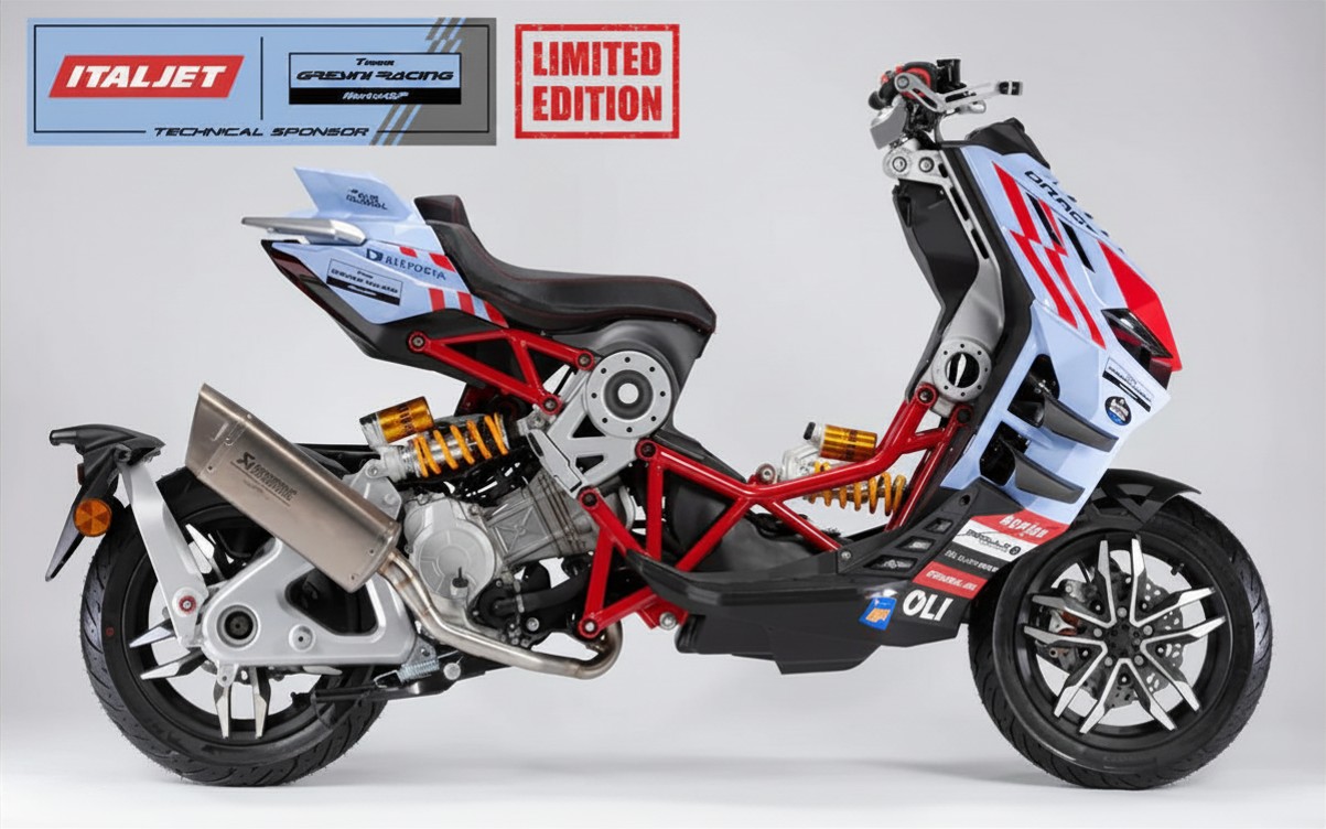 Italjet Dragster 300 Gresini Racing Tại Cà Mau - Chiếc Scooter Ý Khiến Dân Chơi Xe Phải Ngoái Nhìn