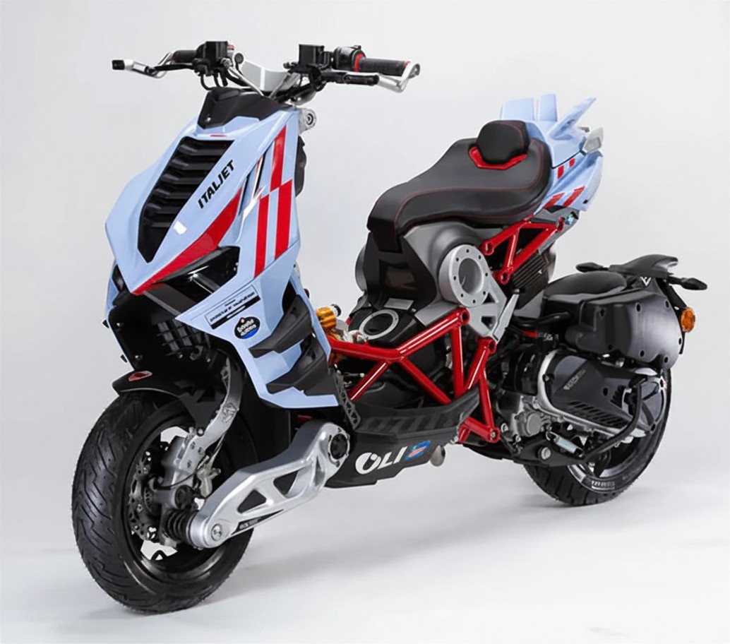 Italjet Dragster 300 Gresini Racing Tại Cà Mau - Chiếc Scooter Ý Khiến Dân Chơi Xe Phải Ngoái Nhìn