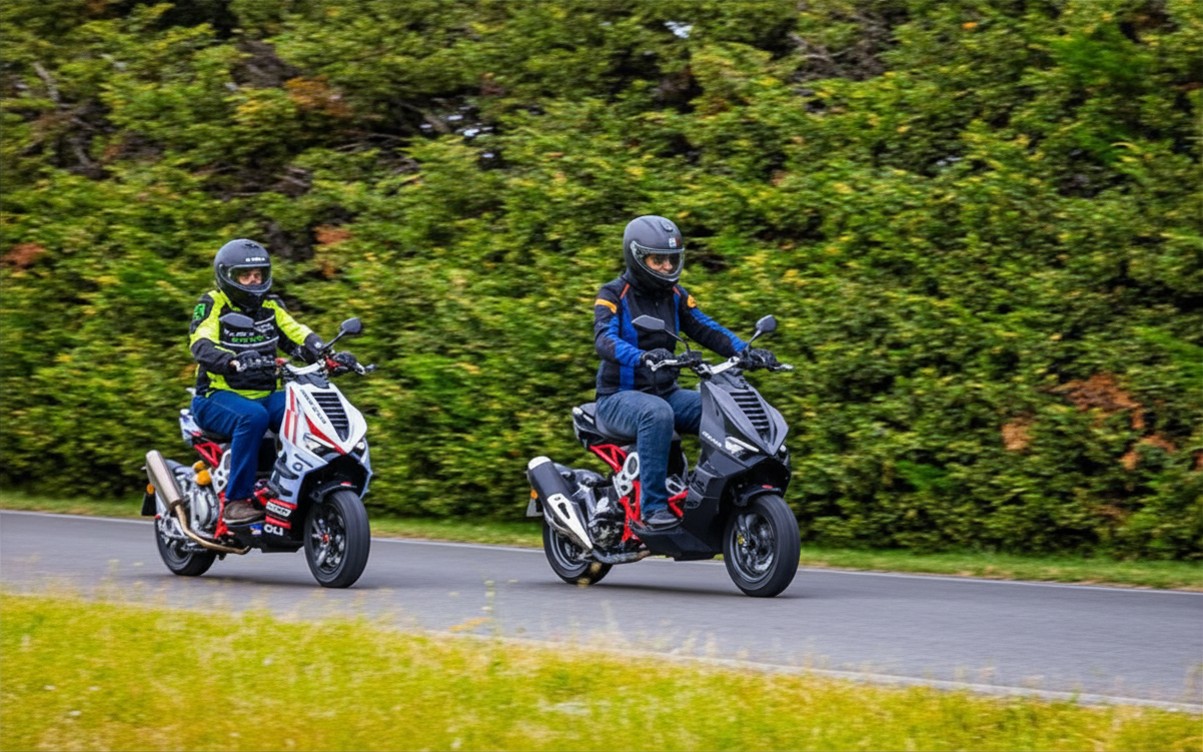 Italjet Dragster 300 Gresini Racing Tại Cà Mau - Chiếc Scooter Ý Khiến Dân Chơi Xe Phải Ngoái Nhìn