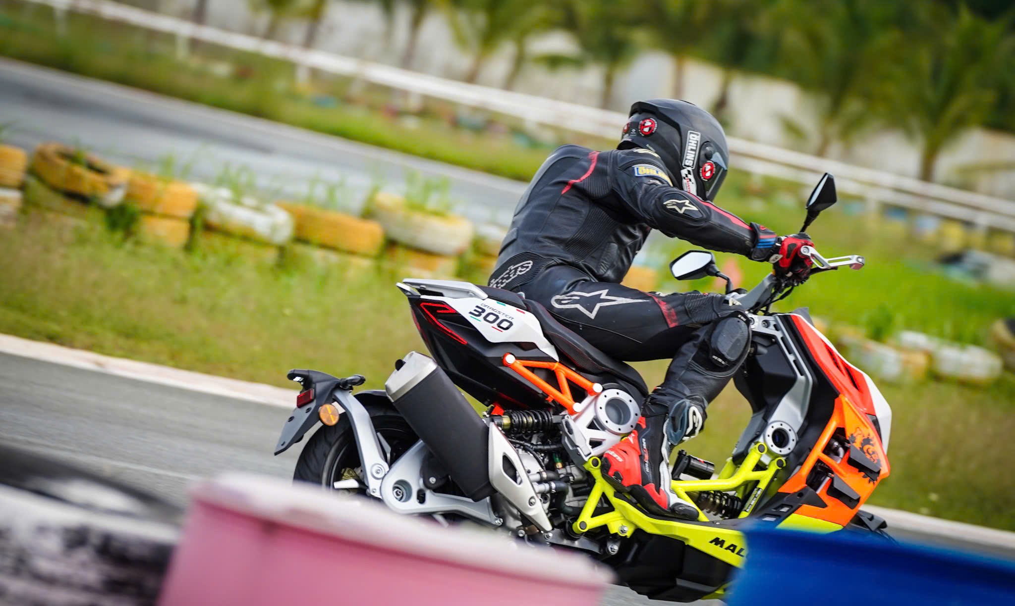 Italjet Dragster 300 Malossi, Xe Tay Ga Đua Nội Thành Thương Hiệu Italy tại Cà Mau