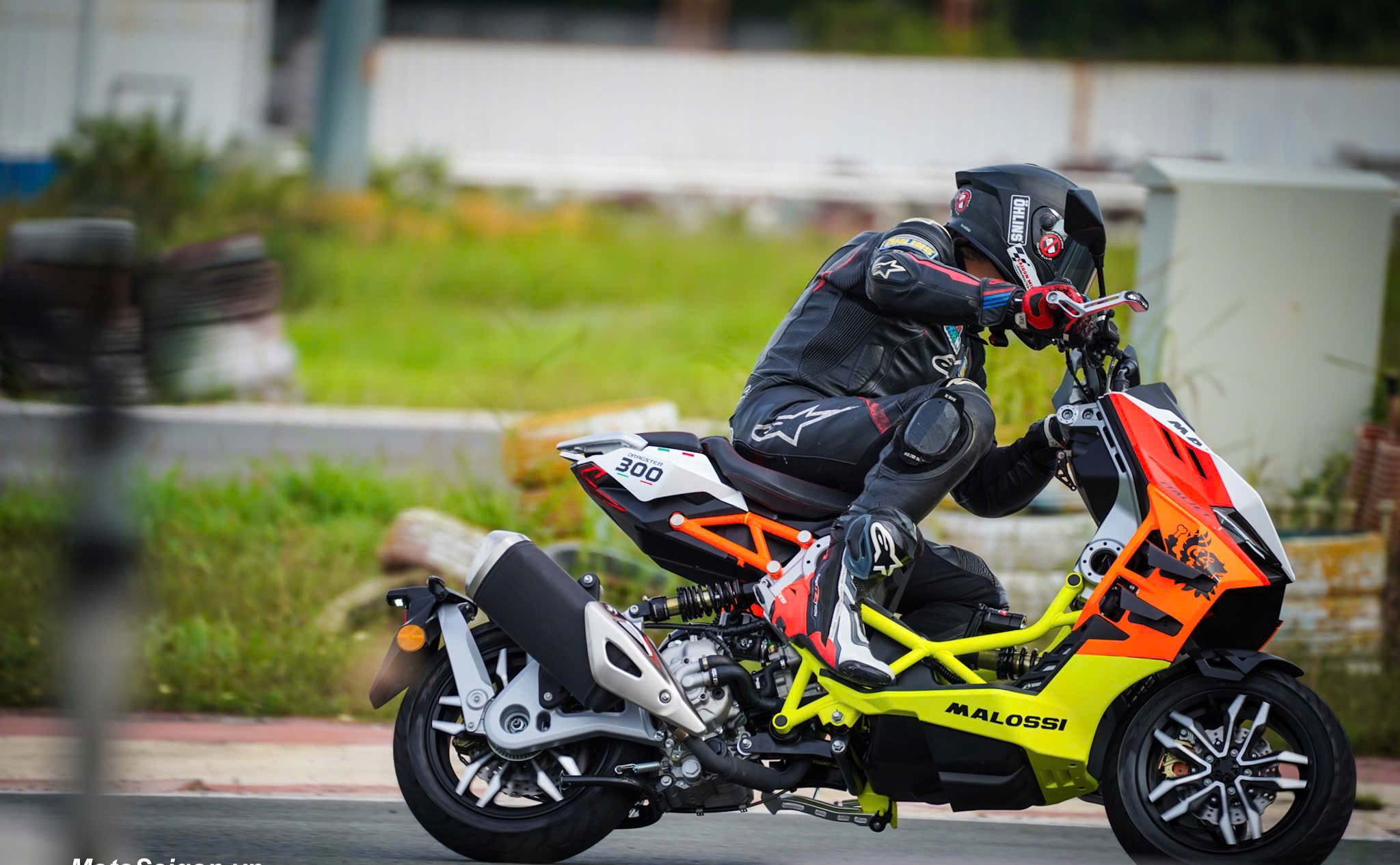 Italjet Dragster 300 Malossi, Xe Tay Ga Đua Nội Thành Thương Hiệu Italy tại Cà Mau