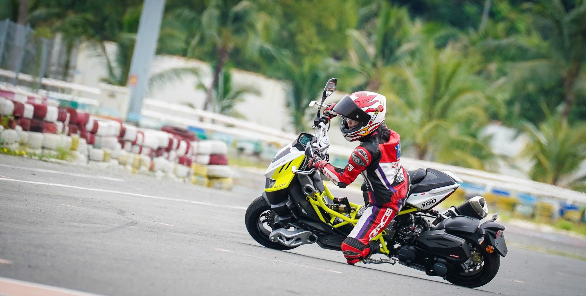Italjet Dragster 300 Malossi, Xe Tay Ga Đua Nội Thành Thương Hiệu Italy tại Cà Mau