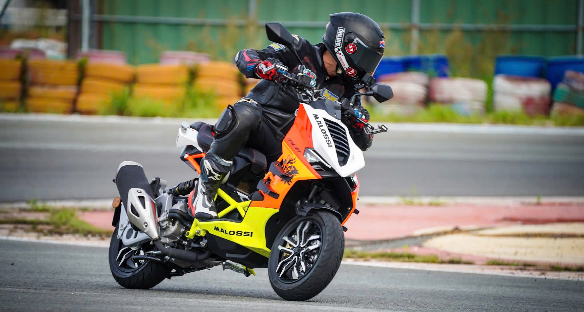 Italjet Dragster 300 Malossi, Xe Tay Ga Đua Nội Thành Thương Hiệu Italy tại Cà Mau
