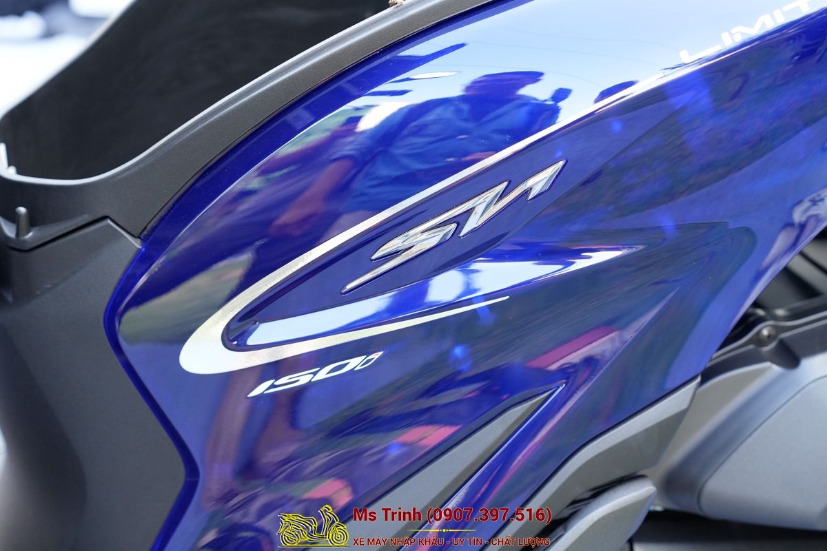 Honda SH150 Vetro Blue 2026 Limited Edition - Siêu phẩm SH Ý dàn áo xanh trong suốt cực hiếm tại Cà Mau