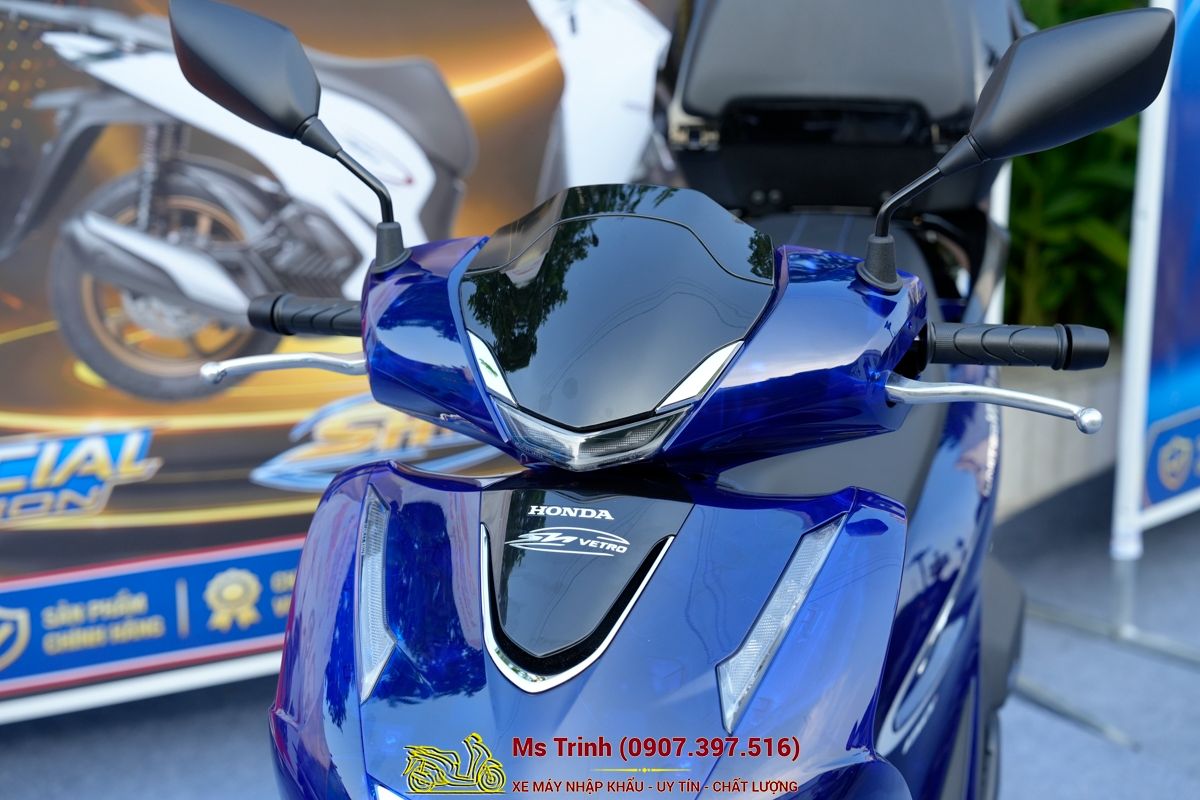 Honda SH150 Vetro Blue 2026 Limited Edition - Siêu phẩm SH Ý dàn áo xanh trong suốt cực hiếm tại Cà Mau