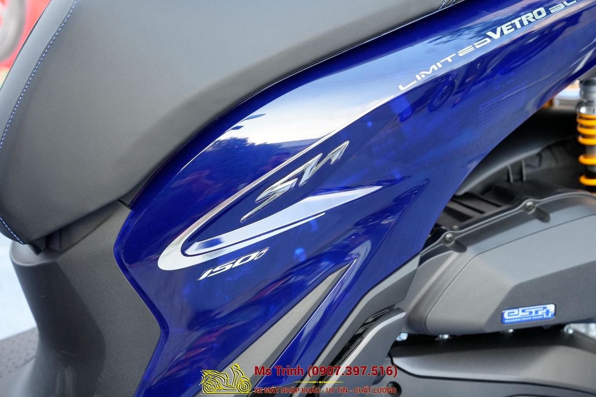 Honda SH150 Vetro Blue 2026 Limited Edition - Siêu phẩm SH Ý dàn áo xanh trong suốt cực hiếm tại Cà Mau