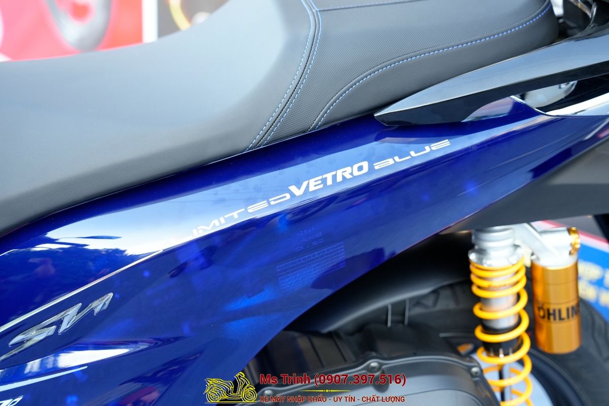 Honda SH150 Vetro Blue 2026 Limited Edition - Siêu phẩm SH Ý dàn áo xanh trong suốt cực hiếm tại Cà Mau
