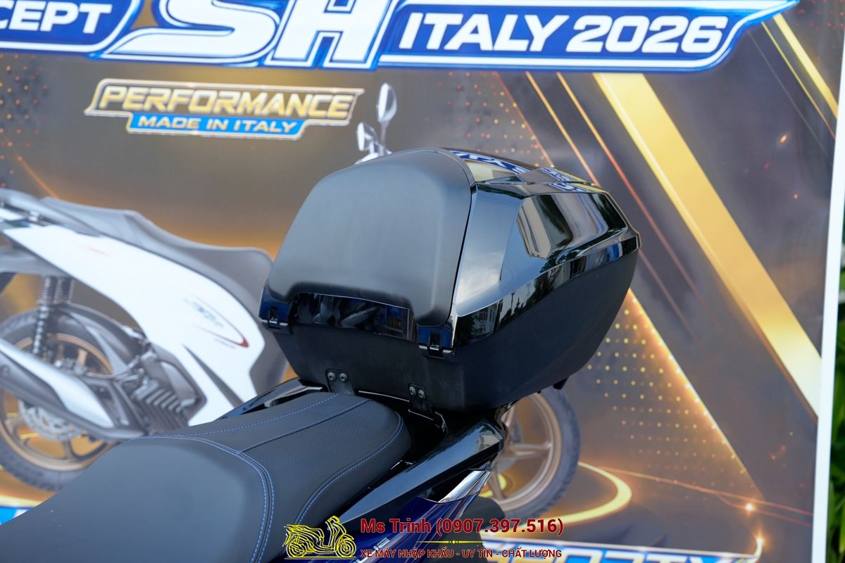 Honda SH150 Vetro Blue 2026 Limited Edition - Siêu phẩm SH Ý dàn áo xanh trong suốt cực hiếm tại Cà Mau