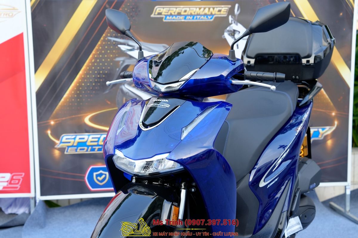 Honda SH150 Vetro Blue 2026 Limited Edition - Siêu phẩm SH Ý dàn áo xanh trong suốt cực hiếm tại Cà Mau