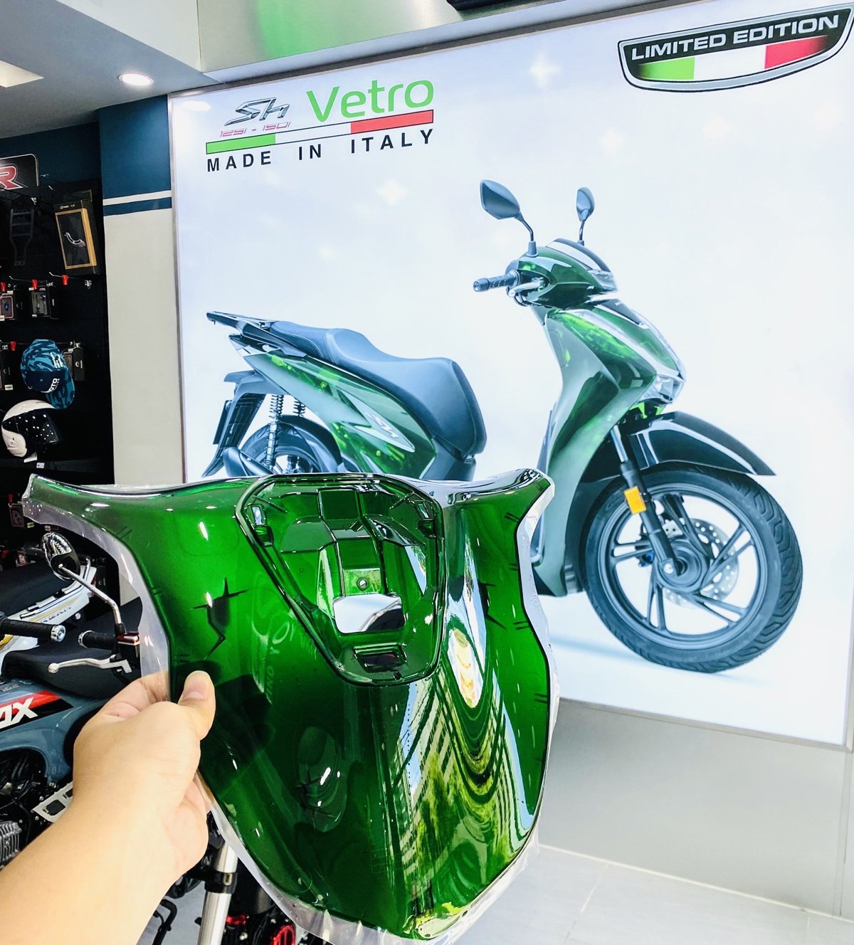 Honda SH150i Vetro 2025, Made In Italy, Nhập Chính Hãng Từ Ý tại Cà Mau