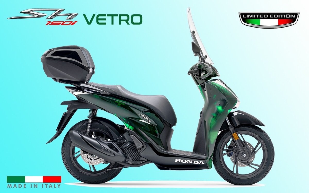 Honda SH150i Vetro 2025, Made In Italy, Nhập Chính Hãng Từ Ý tại Cà Mau
