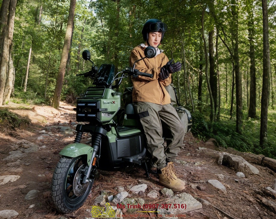 Honda Square X125 ABS - Mẫu xe 125cc thiết kế vuông độc đáo, trang bị ABS an toàn tại Cà Mau