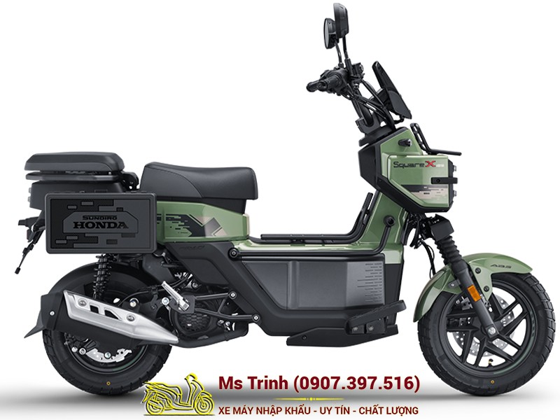 Honda Square X125 ABS - Mẫu xe 125cc thiết kế vuông độc đáo, trang bị ABS an toàn tại Cà Mau