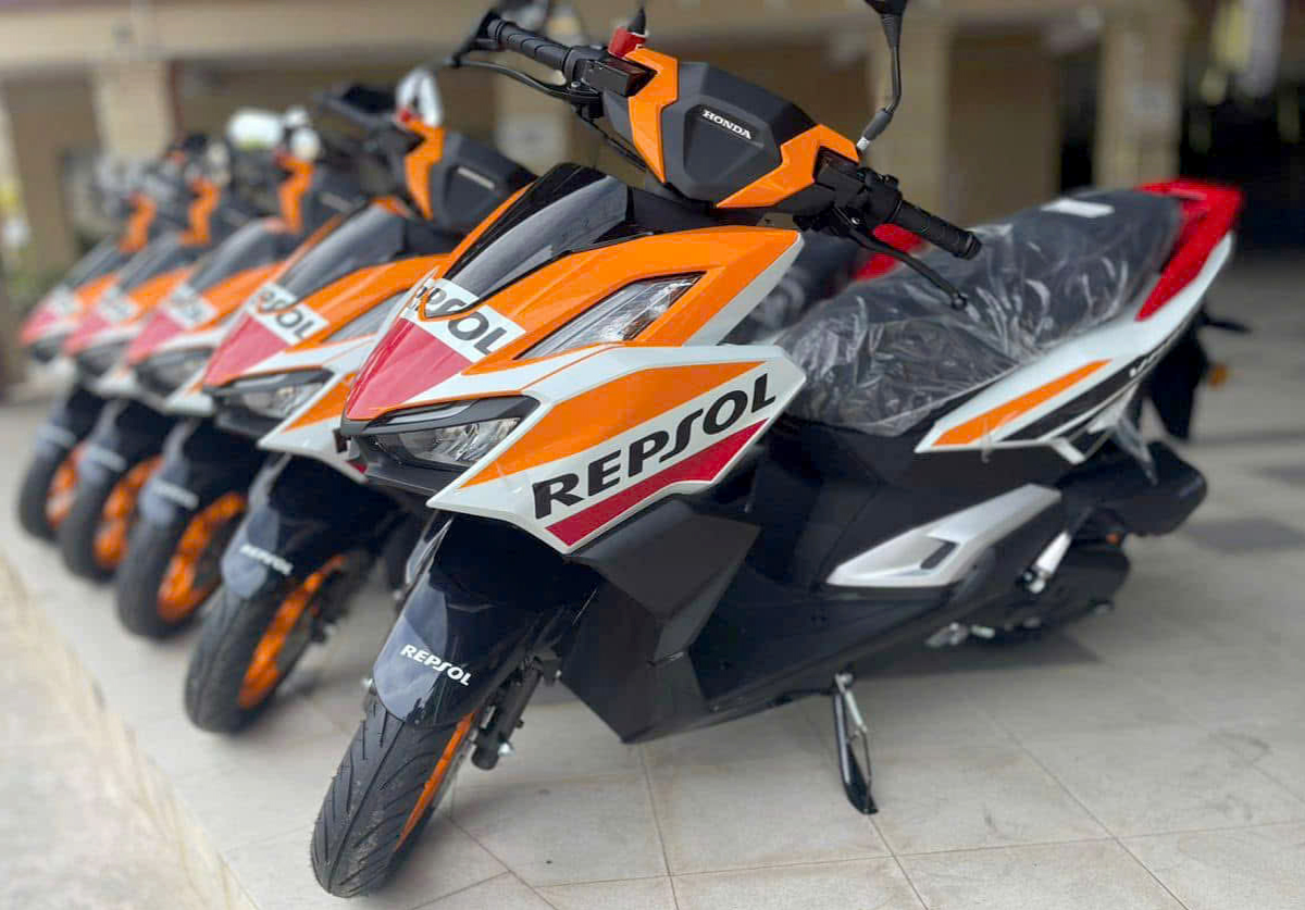 Honda Vario160 Repsol Edition, Giới hạn 2.000 xe, NK Malaysia tại Cà Mau