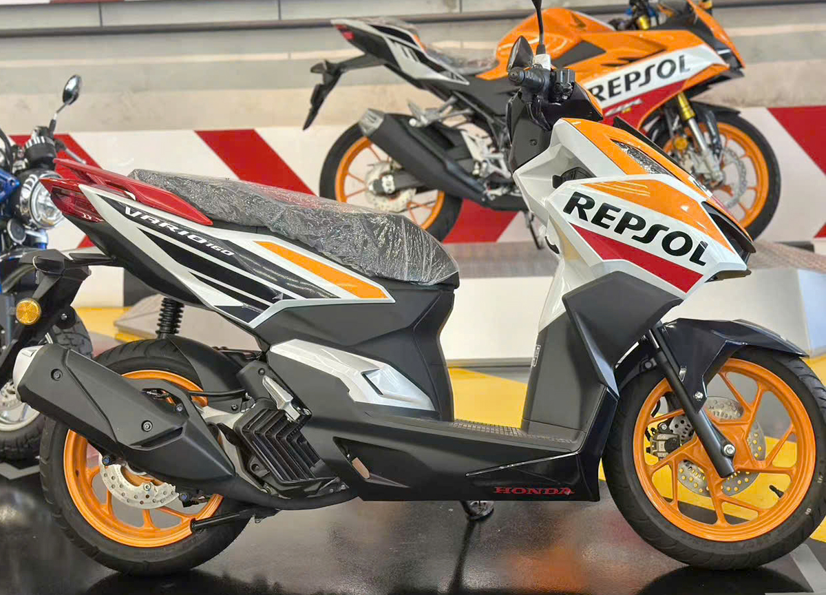Honda Vario160 Repsol Edition, Giới hạn 2.000 xe, NK Malaysia tại Cà Mau