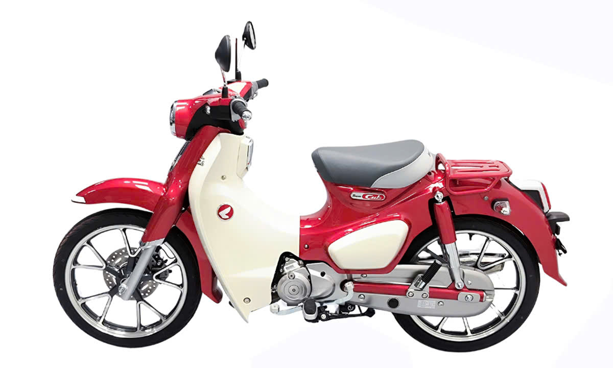 Honda Super C125 ABS, Nhập Nhật, Chính Hãng Màu Đỏ Cuối Cùng tại Cà Mau