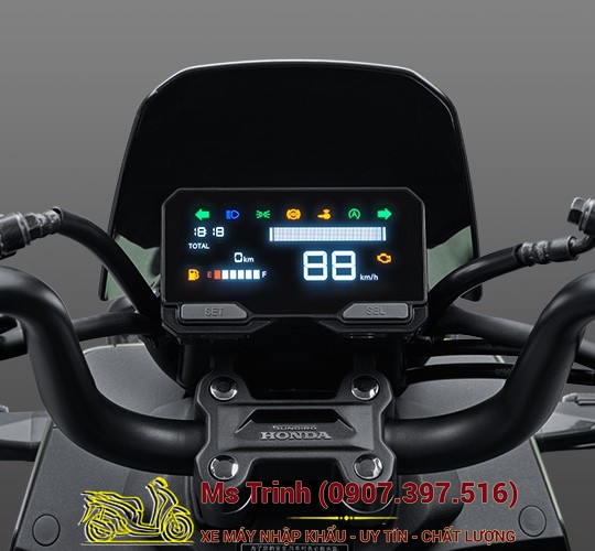 Honda Square X125 ABS - Mẫu xe 125cc thiết kế vuông độc đáo, trang bị ABS an toàn tại Cà Mau