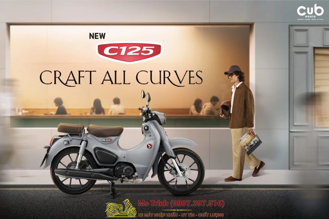 Honda Super Cub C125 nhập Thái ABS 2026 tại Cà Mau - Giá Tốt, Có Sẵn Xe