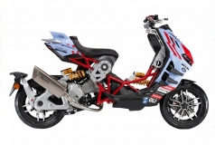 Italjet Dragster 300 Gresini Racing Tại Cà Mau - Chiếc Scooter Ý Khiến Dân Chơi Xe Phải Ngoái Nhìn