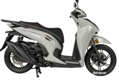 Honda SH350i nhập Ý 2026 tại Cà Mau - SH350i Sporty Trắng Nhám, Xám Bóng Đẳng Cấp Chuẩn Ý