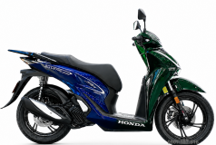 Honda SH150i Vetro Green - Sapphire tại Cà Mau: SH Ý Limited 200 xe